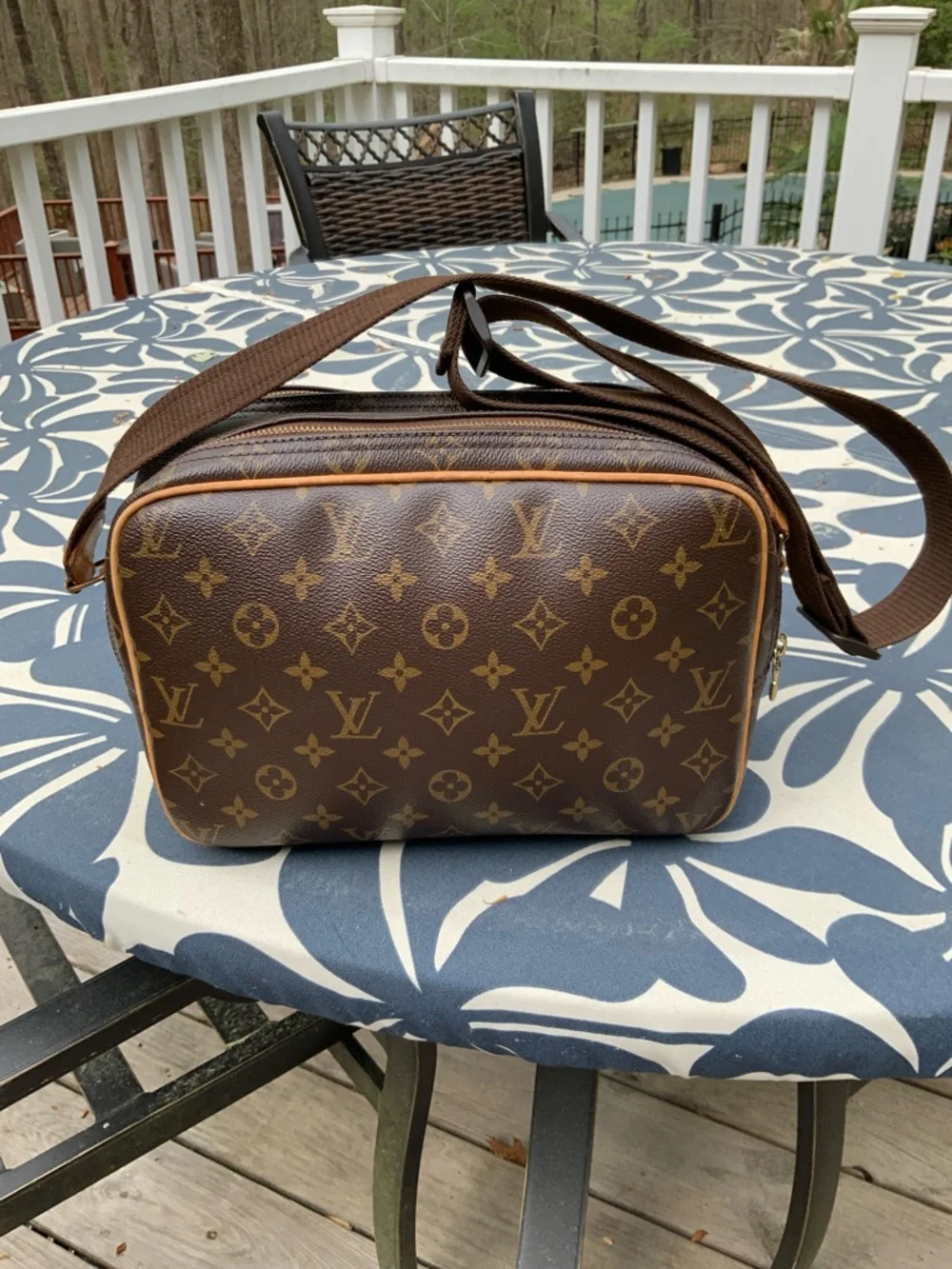Louis Vuitton Monogram Canvas Reporter Bag PM GUC CLEAN INTERIOR! - Picture 13 of 16